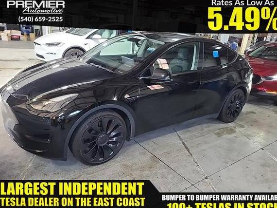 TESLA MODEL Y 2022 7SAYGDEF1NF533439 image
